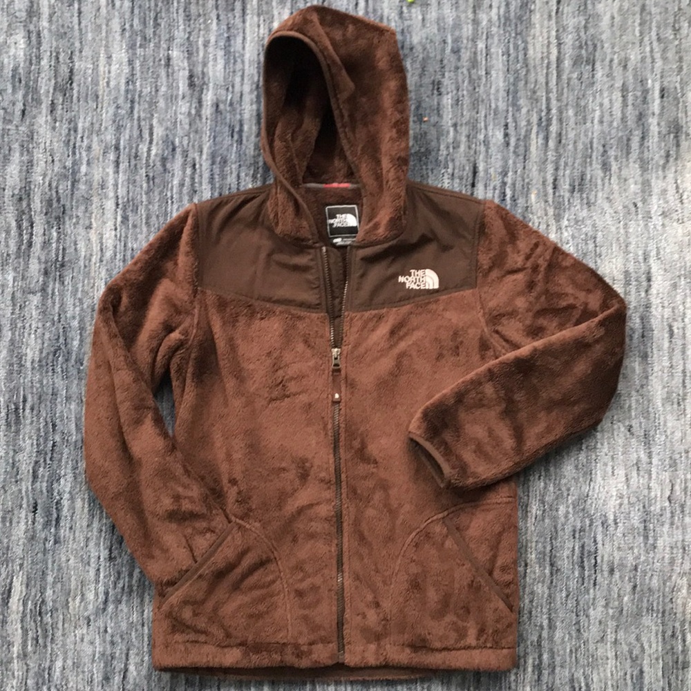 Zip up North Face fleece coat